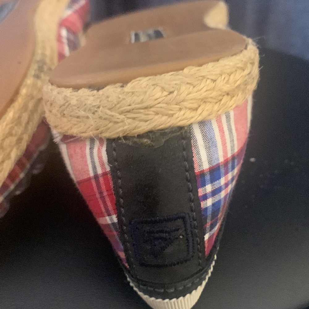 Women’s Vintage Sperry Plaid Top Siders - Size 9 - Picture 8 of 11